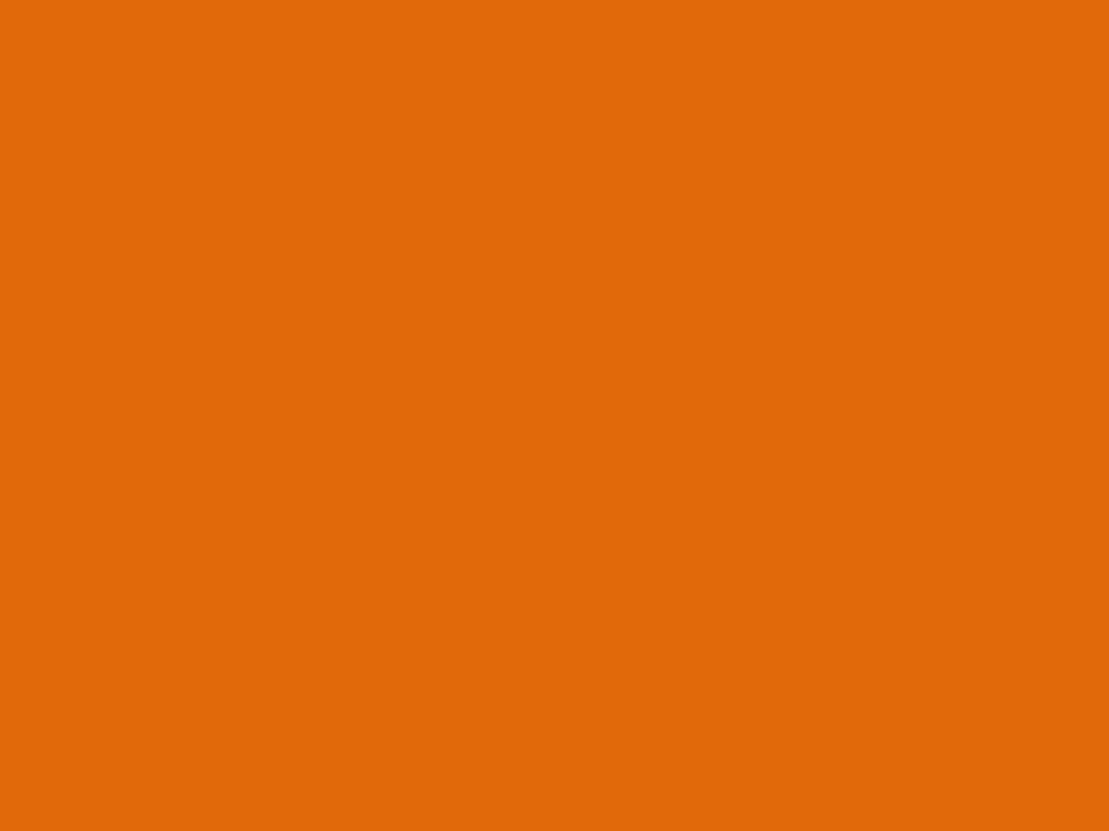 Bündchenstoff uni in orange