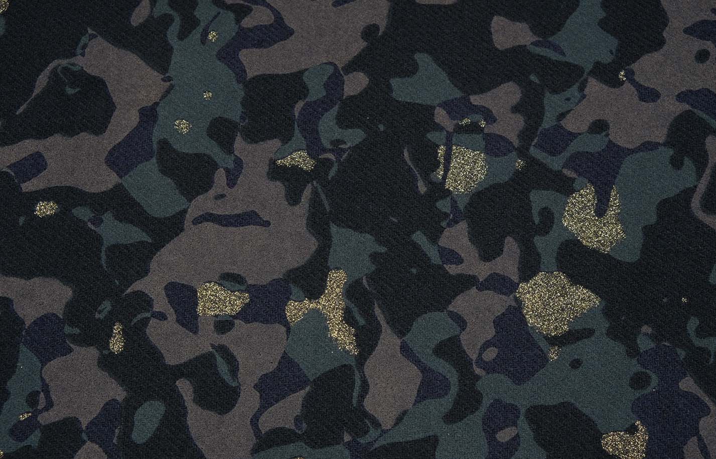Wollstoff camouflage